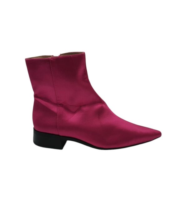 Botime dama Zara 39, material textil, roz - imagine 1