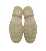 Cizme dama Bershka 42,imitatie de piele, alb - imagine 5