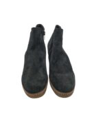 Botine dama Gabor 38, piele intoarsa, negru - imagine 3