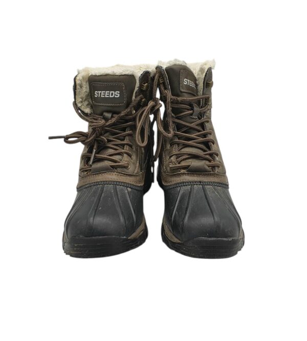 Ghete dama Steeds 40, alte materiale, imitatie de piele, waterproof, imblanite - imagine 3