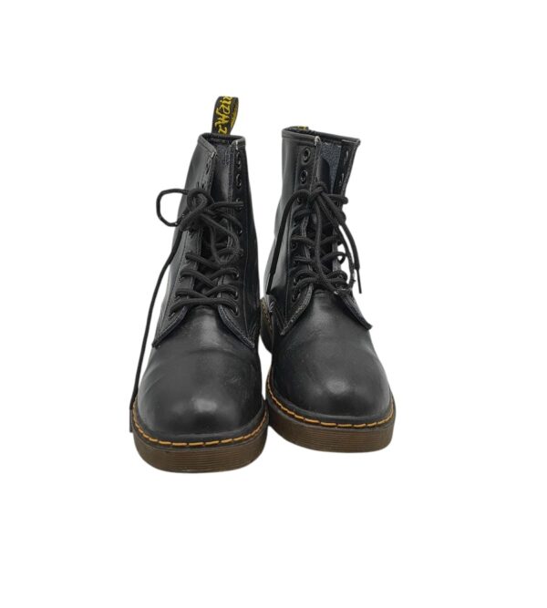 Ghete dama 38, piele, negru - imagine 3