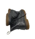 Ghete dama 38, piele, negru - imagine 4
