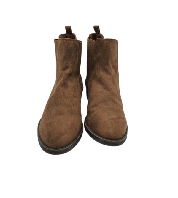 Botine dama Primark 38, material textil, maro - imagine 3
