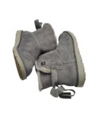 Cizme dama S' Oliver 38, material textil, gri, imblanite - imagine 4