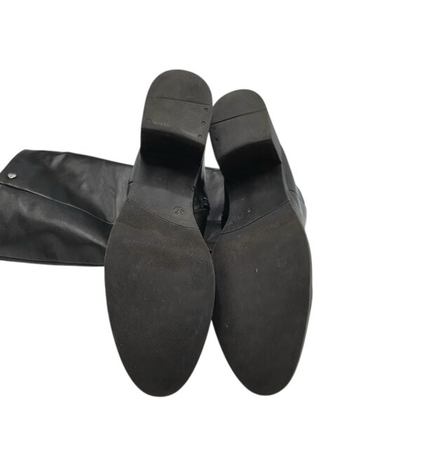 Cizme dama Sylvine 37, imitatie de piele, negru - imagine 5