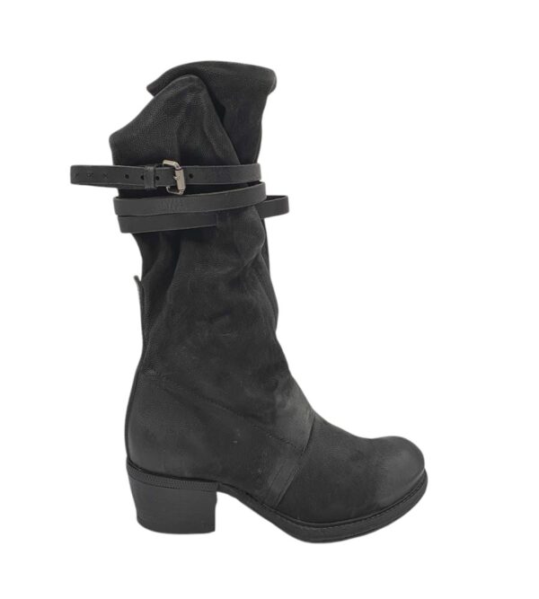 Cizme dama A.S. 98 41, piele, negru - imagine 1