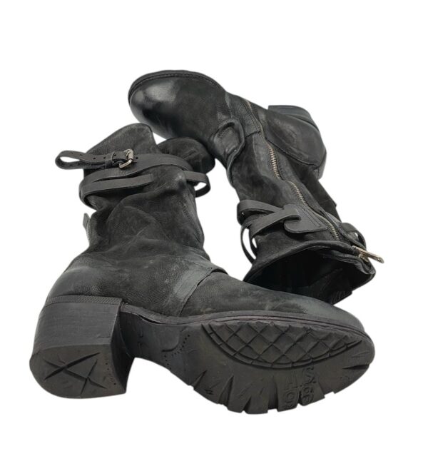 Cizme dama A.S. 98 41, piele, negru - imagine 4