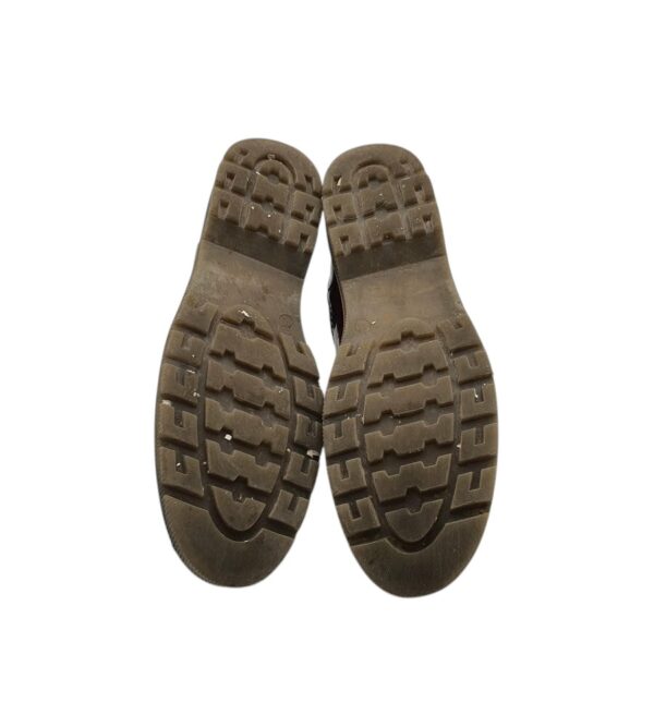 Botine dama 40, imitatie de piele, maro - imagine 5
