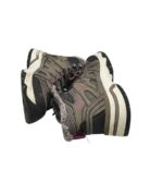 Ghete dama Landrover 39, material textil, imitatie de piele, gri, imblanite - imagine 4