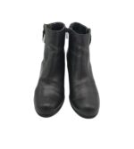 Botine dama Ecco 37, piele, negru - imagine 3