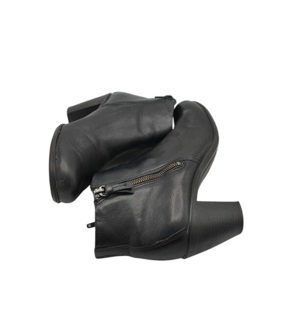 Botine dama Ecco 37, piele, negru - imagine 4