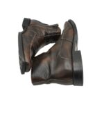 Cizme barbati 43, piele, maro, imblanite - imagine 4