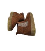 Ghete dama Jana 38, material textil, maro - imagine 4