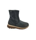 Ghete dama Hush Puppies 37, piele, negru, imblanite