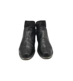 Botine dama Caprice 37, piele, negru - imagine 3