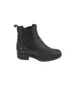 Botine dama 37, piele, negru
