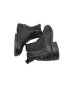 Botine dama 37, piele, negru - imagine 4