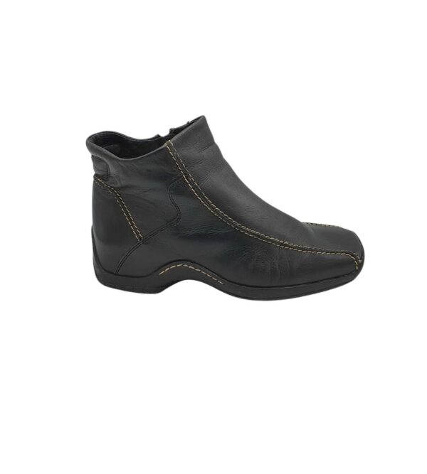 Botine dama Gabor 38, piele, negru - imagine 1