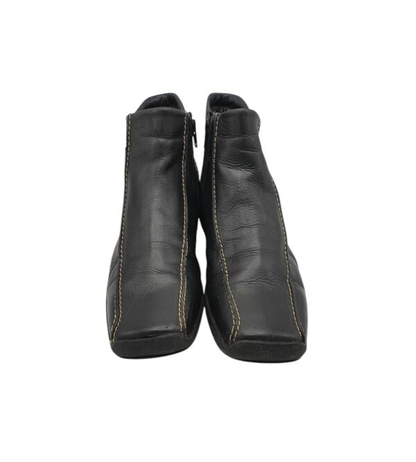 Botine dama Gabor 38, piele, negru - imagine 3