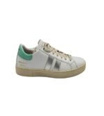Adidasi dama Womsh 41, imitatie de piele, alb