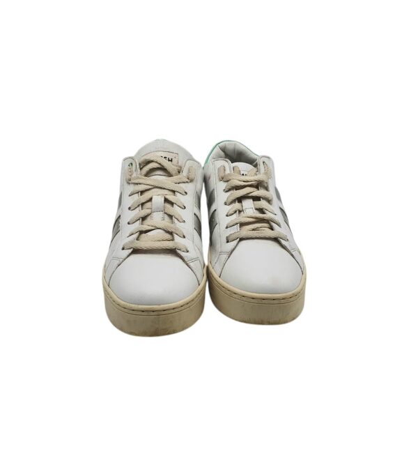 Adidasi dama Womsh 41, imitatie de piele, alb - imagine 3