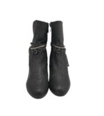 Cizme dama Tom Tailor 40, imitatie de piele, negru - imagine 3
