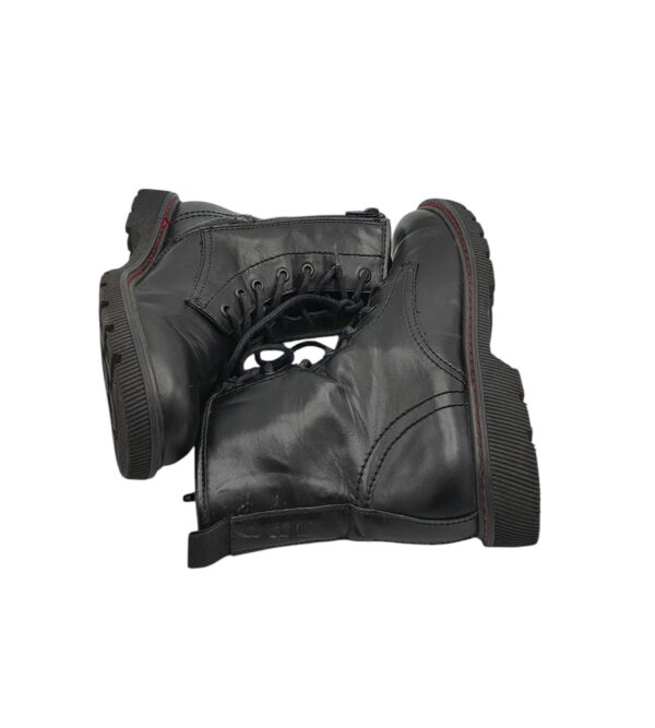 Ghete dama 39, imitatie de piele, negru, captusite - imagine 4