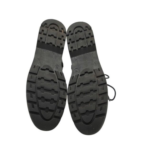 Ghete dama 39, imitatie de piele, negru, captusite - imagine 5