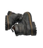 Ghete barbati Josef Seibel 42, piele, negru , imblanite - imagine 4