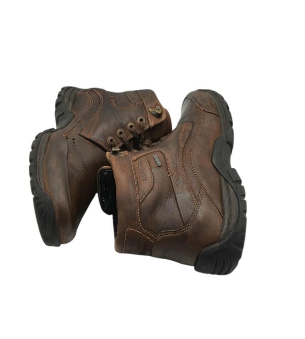Ghete barbati Fretz Men 41, piele, maro, Gore tex, imblanite - imagine 4