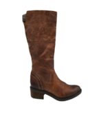 Cizme dama Vic 37, piele, maro