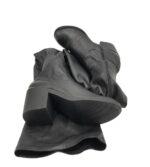Cizme dama Even & Odd 42, imitatie de piele, negru - imagine 4