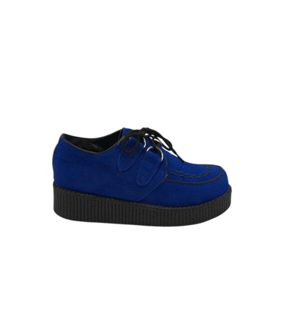 Pantofi  dama Shusole 39, material textil, albastru - imagine 1