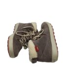 Ghete dama Superfit 40, piele intoarsa, gri, Gore tex - imagine 4