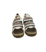 Adidasi copii Primigi 36, piele, imitatie de piele, alb maro - imagine 3