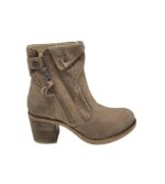 Botine dama Nero Giardini 39, piele, bej