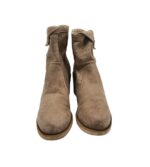 Botine dama Nero Giardini 39, piele, bej - imagine 3