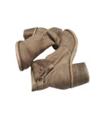 Botine dama Nero Giardini 39, piele, bej - imagine 4