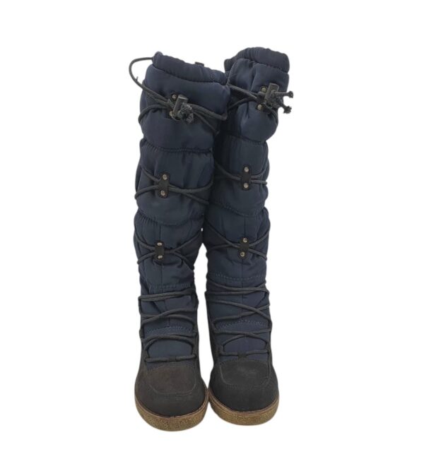 Cizme dama Graceland 37, material textil, imitatie de piele, bleumarin - imagine 3