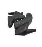 Botine dama 5th Avenue 40, piele, negru - imagine 4