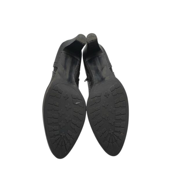 Botine dama 5th Avenue 40, piele, negru - imagine 5