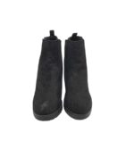 Botine dama Kayla 40, material textil, negru - imagine 3