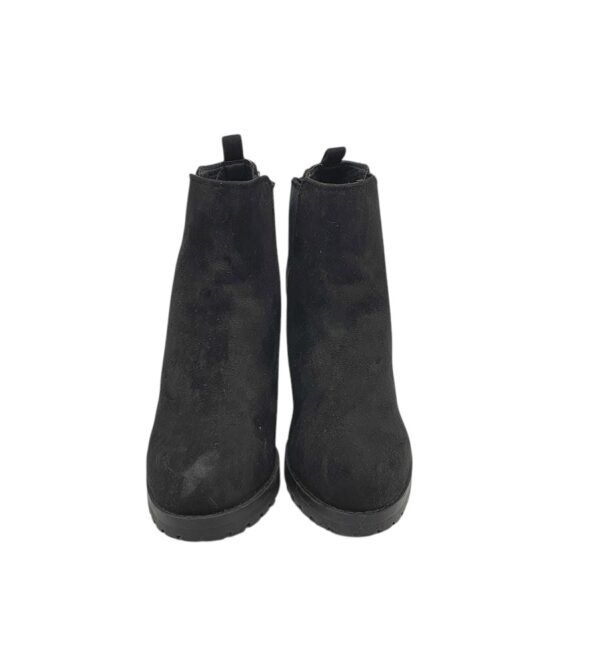 Botine dama Kayla 40, material textil, negru - imagine 3