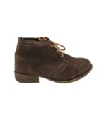 Ghete barbati Tamaris 41, piele intoarsa, maro