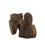 Ghete barbati Tamaris 41, piele intoarsa, maro - imagine 4