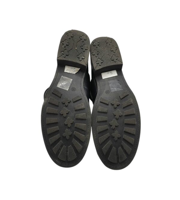 Cizme dama Bpc 39, imitatie de piele, negru , imblanite - imagine 5