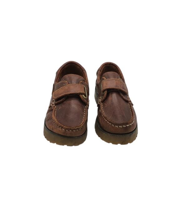 Mocasini copii Dmb 30, piele, maro - imagine 3