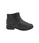 Ghete barbati Salamander 40, piele, negru, imblanite