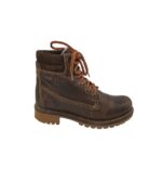 Ghete dama Tamaris 38, piele, maro, imblanite