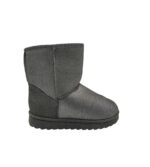 Cizme dama Primark 39, material textil, gri, imblanite